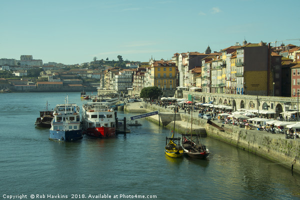 Porto Waterfront  Picture Board by Rob Hawkins