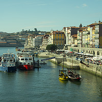 Buy canvas prints of Porto Waterfront  by Rob Hawkins