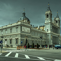 Buy canvas prints of Royal Palace of Madrid  by Rob Hawkins