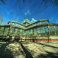 Buy canvas prints of Crystal Palace of Madrid by Rob Hawkins