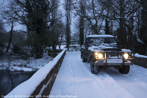 Landy on the Culm  Picture Board by Rob Hawkins