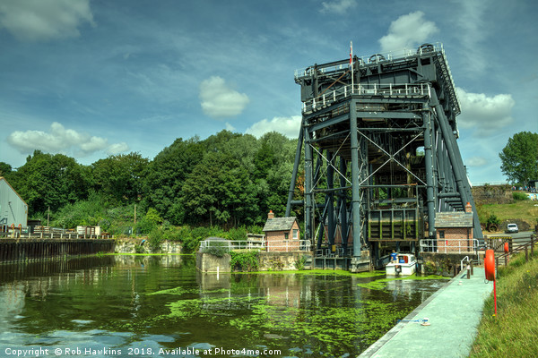 Anderton Boat Lift  Picture Board by Rob Hawkins