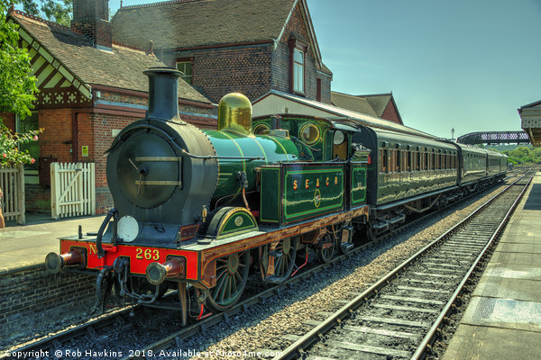 H class at Sheffield Park  Picture Board by Rob Hawkins