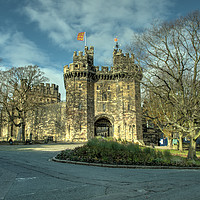 Buy canvas prints of Lancaster Castle  by Rob Hawkins