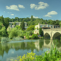 Buy canvas prints of Bathampton Bridge  by Rob Hawkins