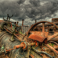 Buy canvas prints of Extreme Scrappage  by Rob Hawkins