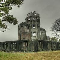 Buy canvas prints of Hiroshima Atomic Dome  by Rob Hawkins