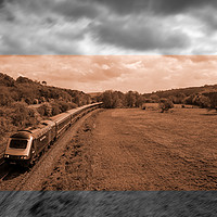 Buy canvas prints of Cullompton HST  by Rob Hawkins
