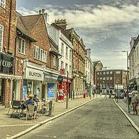 Buy canvas prints of Tiverton Fore St  by Rob Hawkins