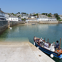 Buy canvas prints of St Mawes Slipway by Rob Hawkins