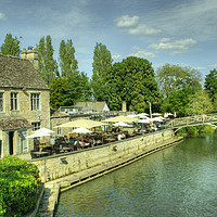 Buy canvas prints of Trout Inn at Wolvercote by Rob Hawkins