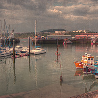 Buy canvas prints of Harbour of Scarborough by Rob Hawkins