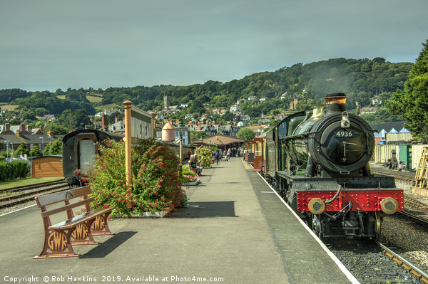 Kinlet Hall at Minehead  Picture Board by Rob Hawkins