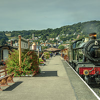 Buy canvas prints of Kinlet Hall at Minehead  by Rob Hawkins