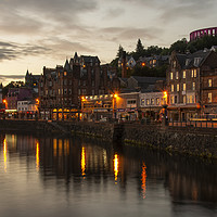 Buy canvas prints of Oban Reflected  by Rob Hawkins
