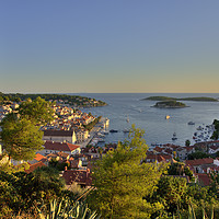 Buy canvas prints of Postcard from Hvar  by Rob Hawkins