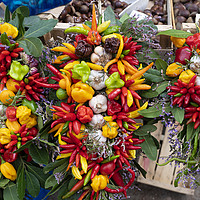 Buy canvas prints of Chilli Bouquets  by Rob Hawkins