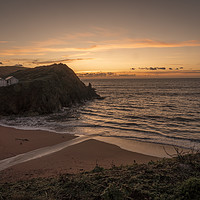 Buy canvas prints of Hope Cove Twylight  by Rob Hawkins