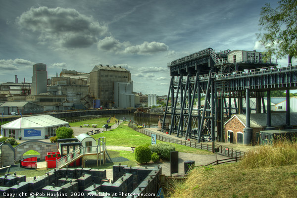 The Anderton Lift  Picture Board by Rob Hawkins