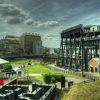Buy canvas prints of The Anderton Lift  by Rob Hawkins