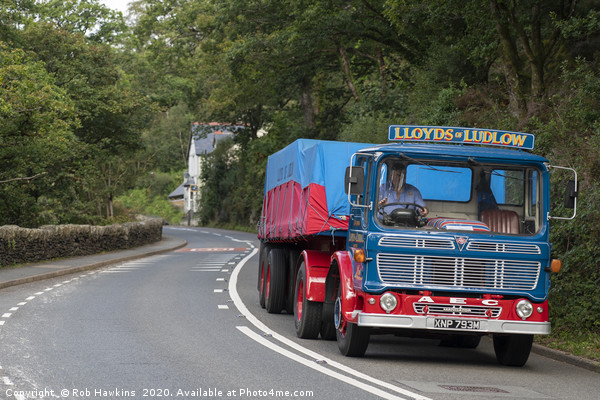 AEC Mantador on the A470  Picture Board by Rob Hawkins