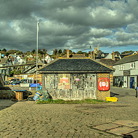 Buy canvas prints of Leigh on Sea Fishermans Shed  by Rob Hawkins