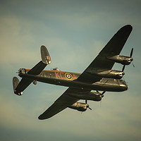 Buy canvas prints of Flight of the Lancaster  by Rob Hawkins