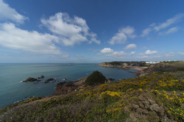 Jersey Seascape Picture Board by Rob Hawkins