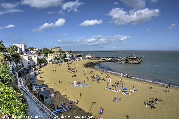 Broadstairs Beach  Picture Board by Rob Hawkins