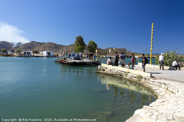 Albanian Car Ferry  Picture Board by Rob Hawkins