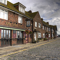 Buy canvas prints of Ship Inn at Folkestone  by Rob Hawkins