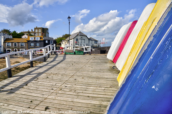 Broadstairs Slipway Picture Board by Rob Hawkins