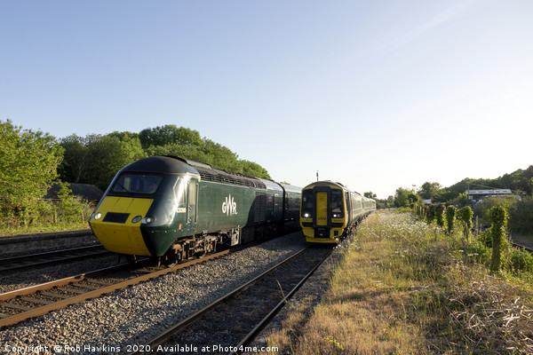 Tiverton  Junction speed Picture Board by Rob Hawkins