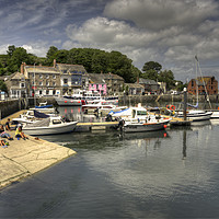Buy canvas prints of Padstow Harbour Reflected by Rob Hawkins