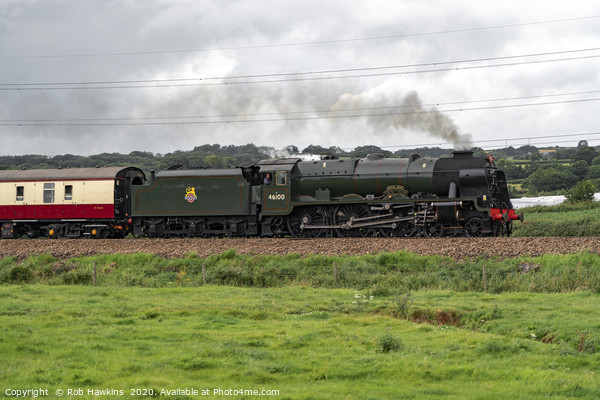 Royal Scot at Pugham  Picture Board by Rob Hawkins