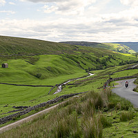 Buy canvas prints of Stonesdale Bikers by Rob Hawkins