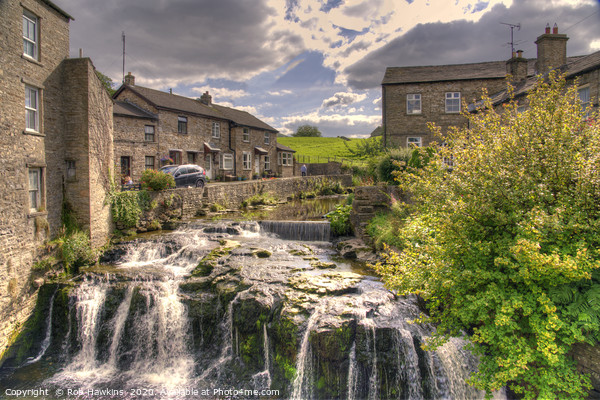 Hawes Waterfall  Picture Board by Rob Hawkins