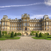 Buy canvas prints of The Bowes Museum by Rob Hawkins