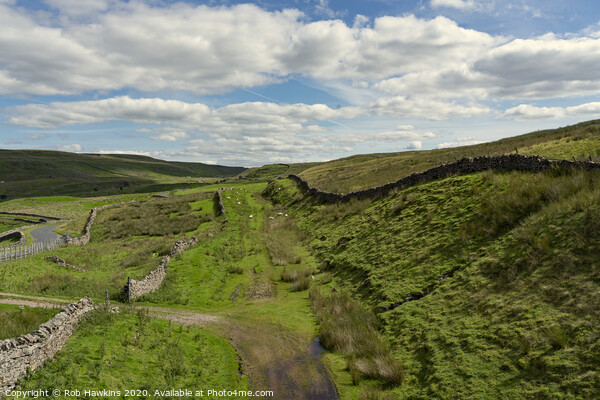 Stainmore Trackbed  Picture Board by Rob Hawkins