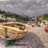 Buy canvas prints of Beer Beach Boat  by Rob Hawkins