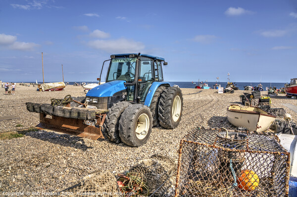 Beer Beach Tractor Picture Board by Rob Hawkins