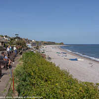 Buy canvas prints of Budleigh Beach by Rob Hawkins