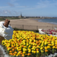 Buy canvas prints of Whitley Bay Ice Cream  by Rob Hawkins