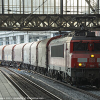 Buy canvas prints of DB freight at Haarlem by Rob Hawkins