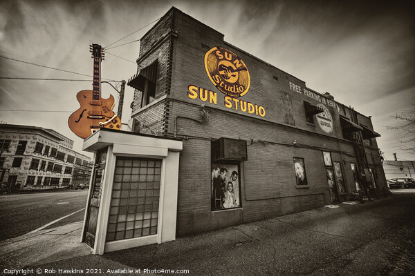 Sun Studios of Memphis  Picture Board by Rob Hawkins