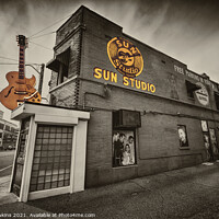 Buy canvas prints of Sun Studios of Memphis  by Rob Hawkins
