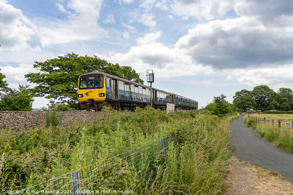 Powderham Pacer Picture Board by Rob Hawkins
