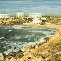 Buy canvas prints of Golden Bay Beach Vista  by Rob Hawkins