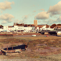 Buy canvas prints of Shoreham derelict boat  by Rob Hawkins