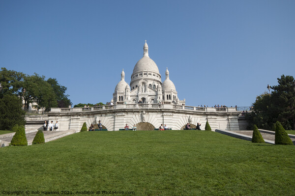 Sacre Coeur Picture Board by Rob Hawkins